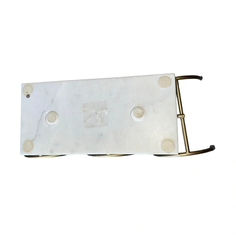 Gold Marble Terrazzo Wine Rack